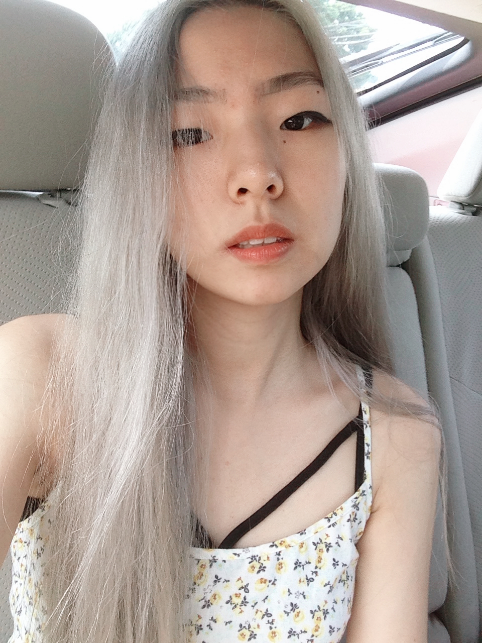 Virgin Asian Black Hair To Pastel Steel Pastel Grey Hair Diy