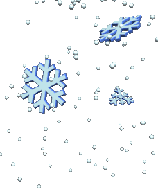 Animated gif image of snowing