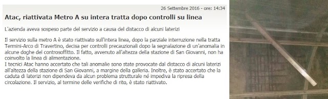 Laterizi, comunicati e la disastrata situazione a Roma