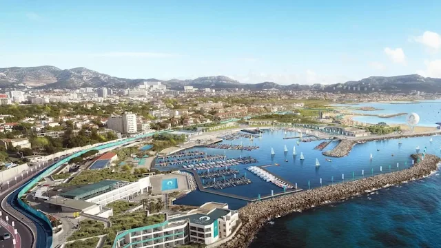 Imagem da marina de Paris, na França