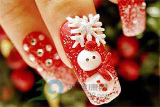 Stylish Christmas Nail art Designs