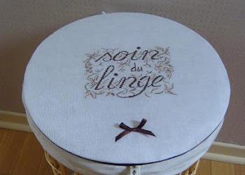 Nouveau look pour mon panier à linge
