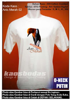 Kaos Anis Merah 02