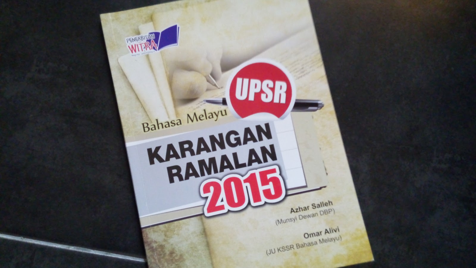 Tetamu Istimewa: Karangan Ramalan Bahasa Melayu UPSR 2015