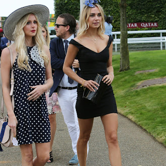 Kimberley Garner is seen arriving at Day One of the Qatar Goodwood Festival July 26-2016 023.jpg