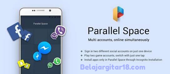 Cara membuat akun baru mobile menggunakan aplikasi parallel space 