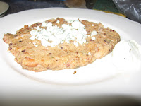 Black-eyed pea cakes