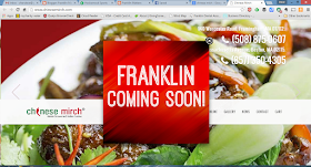 Chinese Mirch opening soon