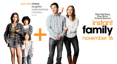 Instant Family, English Movie, English Movie 2018, Komedi, Lawak, Filem dan Drama Bulan Februari Hingga Mac 2018, Review By Miss Banu, Blog Miss Banu Story, Ulasan, My Opinion, Instant Family Cast, Pelakon Filem Instant Family, Mark Wahlberg, Rose Byrne, Isabela Moner, Gustavo Quiroz, Julianna Gamiz, Octavia Spencer, Tig Notaro, Poster Movie Instant Family,