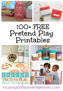 free pretend play printables