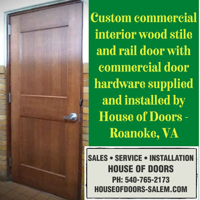 Wood door Roanoke, VA