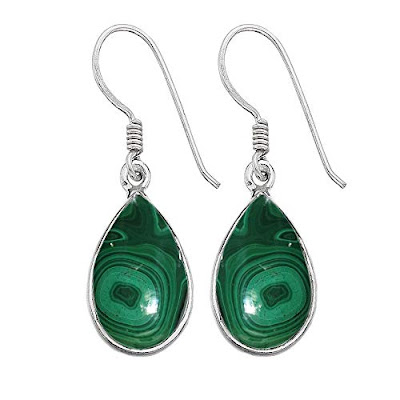 malachite dangle earrings handmade amazon