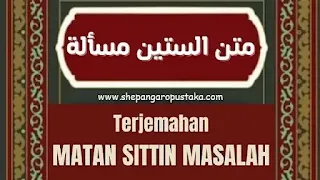 Download Ebook Terjemah Kitab Sittin Masalah Pdf