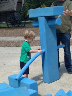 foam building blocks, storybook gardens