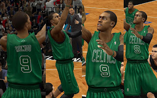 NBA 2K13 Boston Celtics Christmas Jersey