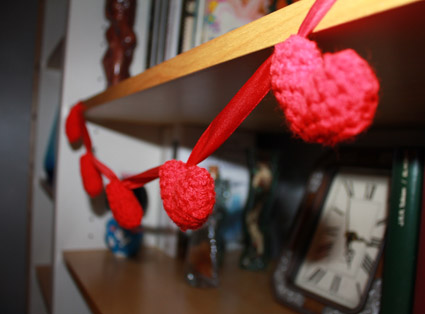  corazones de crochet