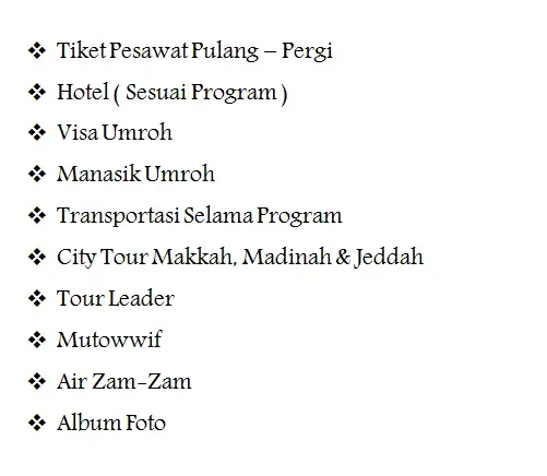 Paket Umroh Ramadhan 2023 Sudah Termasuk Paket Umroh Ramadhan 2023 Sudah Termasuk