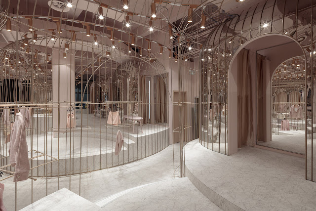 Green Pear Diaries, interiorismo, retail, JOOOS Fitting Room, Hangzhou, China