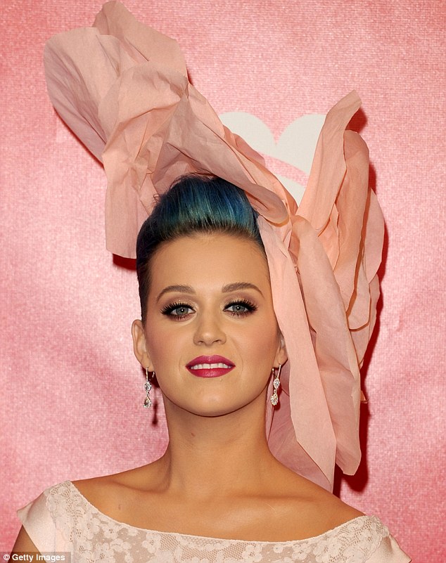 Katy Perry always determined to create a stir went entirely the other way 