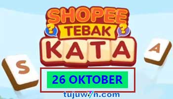 tebak kata harian 26 oktober