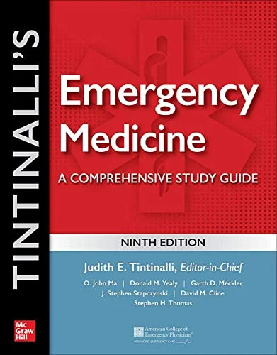 Tintinalli's Emergency Medicine: A Comprehensive Study Guide, 9th Edition PDF
