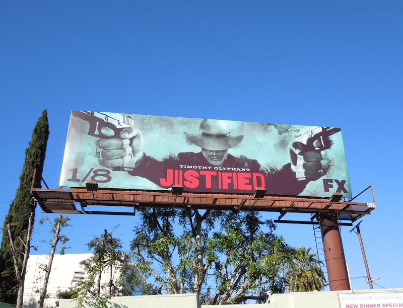 Justified season 4 billboard