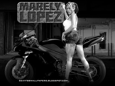 Marely Lopez blackberry curve wallpaper