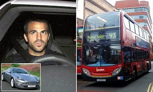 Ex-Arsenal captain involved in a roadside fight with a bus driver
