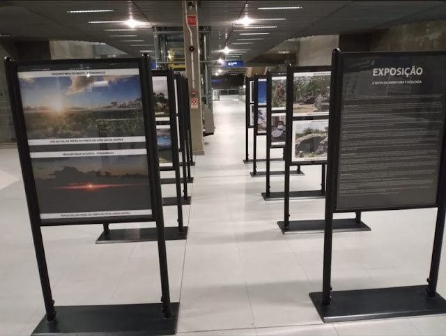 Serra do Pará é destaque em exposição no metrô de São Paulo