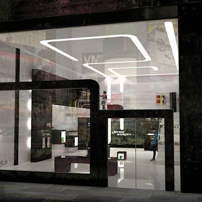 Commercial Architectural Design on Quot Street Style And Quot  Shop  Front Facade