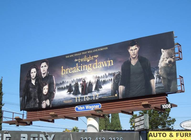 Twilight Breaking Dawn Part 2 billboard