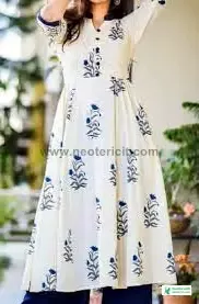 Girls Kurti Dresses - Girls Kurti Designs 2023 - Kurti Collection Images - Ladies Kurti Designs - stylish kurti design - NeotericIT.com - Image no 7