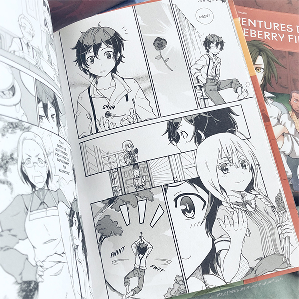 Manga jeunesse : Les aventure de Tom Sawyer et de Huckleberry Finn