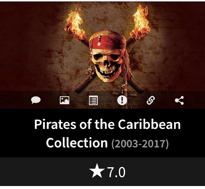 🎬 Pirates Of The Caribbean Collection (2003-2017) Bluray 720p [Hindi DD 5.1 - English DD 5.1] Dual Audio  