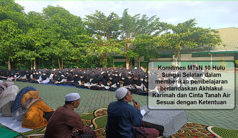 Membentuk Karakter Siswa Berakhlakul Karimah.