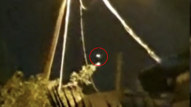 UFO sighting witnessed by Dozz over Israel in July of 2021.