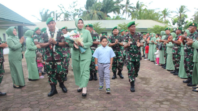 Letkol Inf Fikky Nur Kuncoro Jati,SH,M.Han Resmi Gantikan Letkol Arh M.Nahruddin Roshid,S.E.,M.Tr.(Han) Sebagai Dandim di Kodim 0314/Inhil