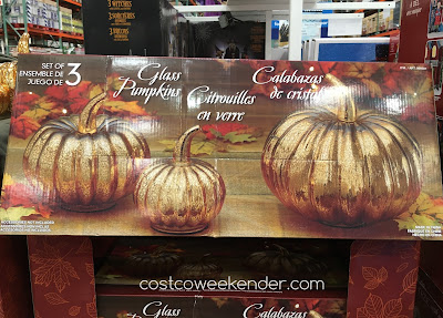 Prepare your home for the fall with these Glass Pumpkins