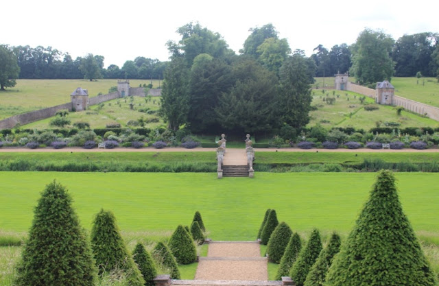 Overview of Easton Walled Gardens