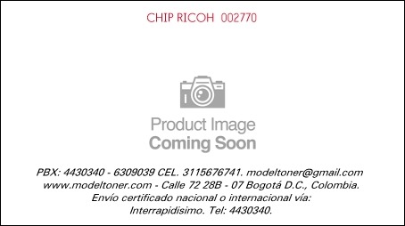 CHIP RICOH  002770