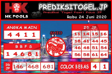 Prediksi Togel Hongkong Rabu 24 Juni 2020 - Prediksi Togel JP