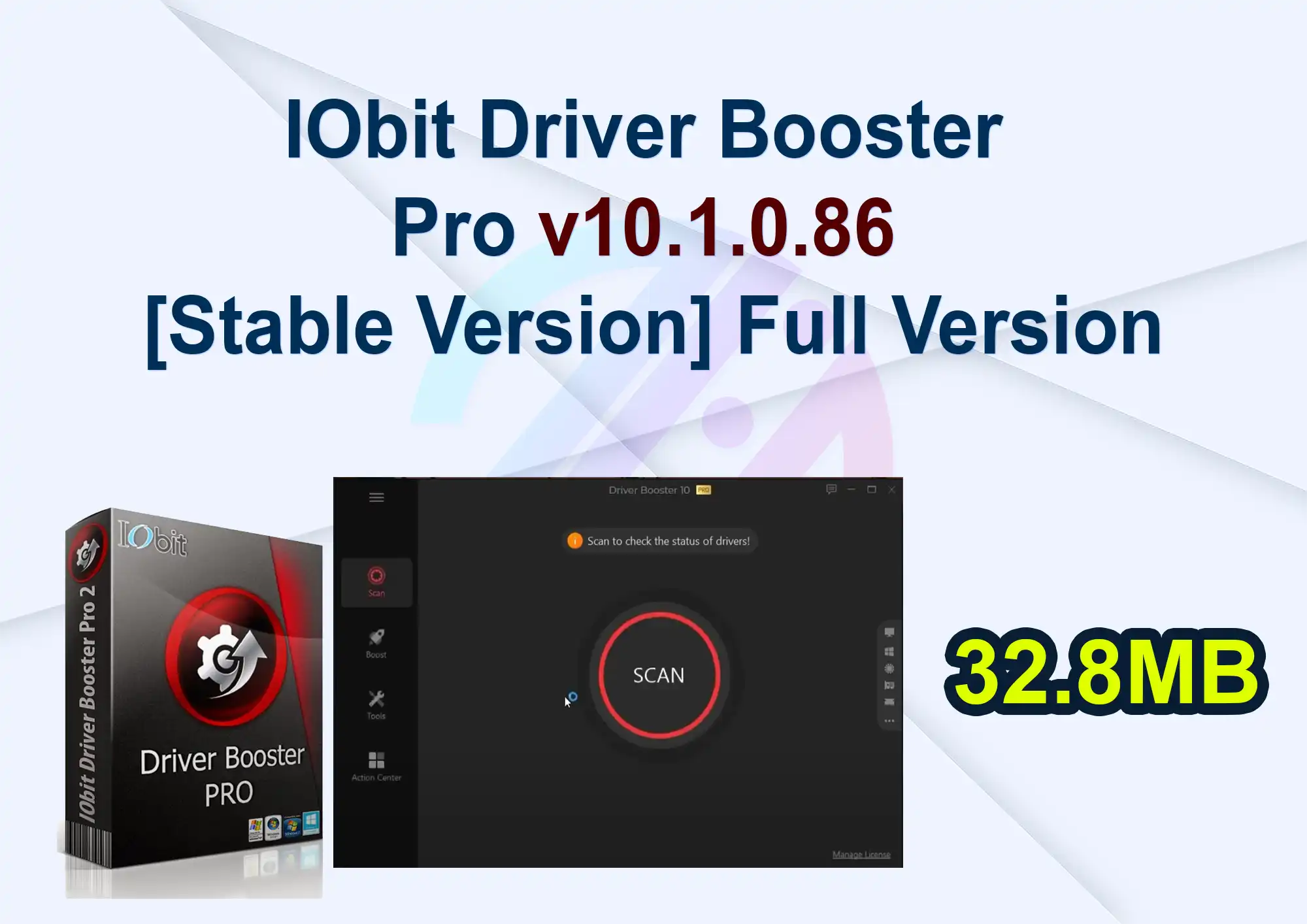 IObit Driver Booster Pro v10.1.0.86 [Stable Version] Full Version
