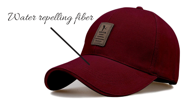 water-repelling fibers cap 2021