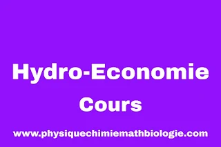 Cours de Hydro-Economie PDF