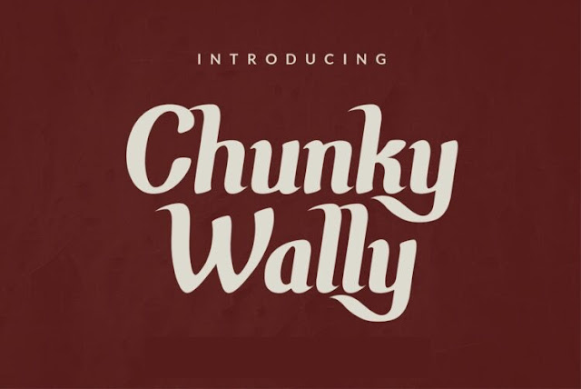 Buy Chunky Wally Font for Commercial Use