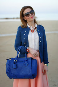 Sodini primavera estate 2014, Sodini IT's bag, orange necklace and bracelet, Fashion and Cookies, fashion blogger