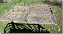 Vegetable garden in progress, image 2, by Sue Reno