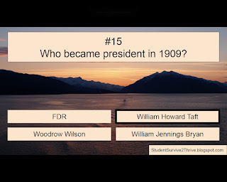 The correct answer is William Howard Taft.