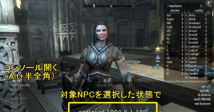 フォロワーのレベル同期 Hon5 スカイリム日記 フォロワーのレベル同期 Hon5 スカイリム日記