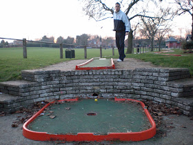 Crazy Golf at Woodlands Park, Gravesend, Kent
